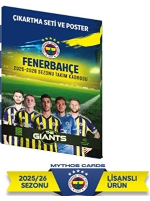 Mythos Fenerbahçe Poster ve Çıkartma Seti Lisanslı Ürün - 2 Set
