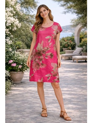 Ithal Yandan Cepli Kaşkorse Elbise