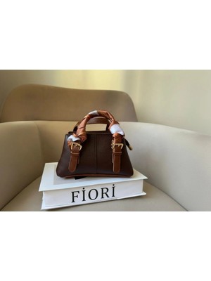 Fiori Kadın Suni Deri El Çantası Omuz Çantası