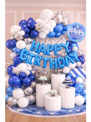 Eng Parti Dünyası 69 Parça Doğum Günü Balon Konsepti - Happy Birthday Seti ENG-B1022