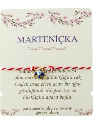 Marsilyan Papatya Marteniçka Ip Bileklik