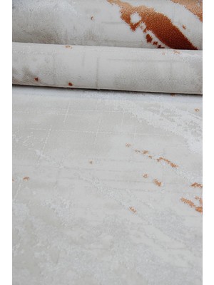 Kashe Halı Bella 4456 Taba Salon Halısı Oturma Odası Halısı Koridor Halısı Mutfak Halısı Modern Makine Halısı