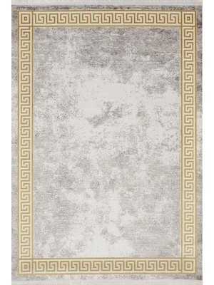 Kashe Halı Bella 4225 Gold Salon Halısı Oturma Odası Halısı Koridor Halısı Mutfak Halısı Modern Makine Halısı