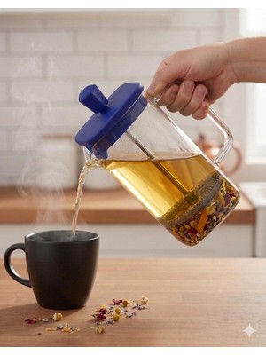 Crearthome French Press Bitki Çayı Demleme Demlik 350 ml