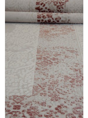 Kashe Halı Bella 4462 Pudra Salon Halısı Oturma Odası Halısı Koridor Halısı Mutfak Halısı Modern Makine Halısı