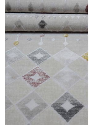 Kashe Halı Bella 4136 Multi Salon Halısı Oturma Odası Halısı Koridor Halısı Mutfak Halısı Modern Makine Halısı