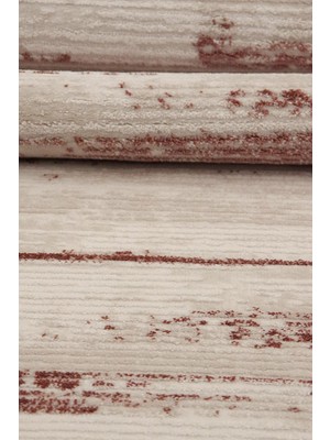 Kashe Halı Bella 4450 Pudra Salon Halısı Oturma Odası Halısı Koridor Halısı Mutfak Halısı Modern Makine Halısı