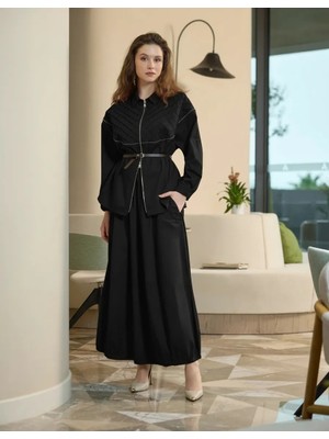 Misswhence Etekli Takım 39307 Siyah