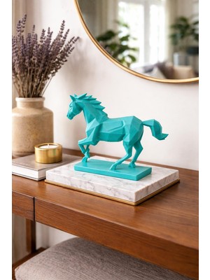 Sidas Modern Geometrik At Biblosu – Dekoratif Masa Üstü Aksesuar