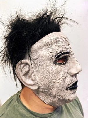 Nexgen Michael Myers Siyah Saçlı Yüz Maskesi