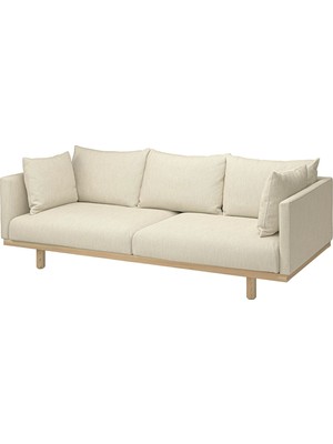 IKEA Bej Ferah Kanepe - 3'lü Kanepe