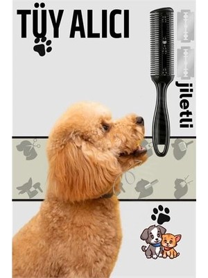 Calperia Kedi ve Köpek Çift Jiletli Tüy Alma Tarağı