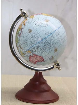 Dekoratif Dünya Küre Biblo