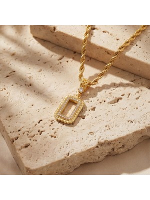 ferizz altın kaplama  gram çerçeve kolye ucu tgr-767