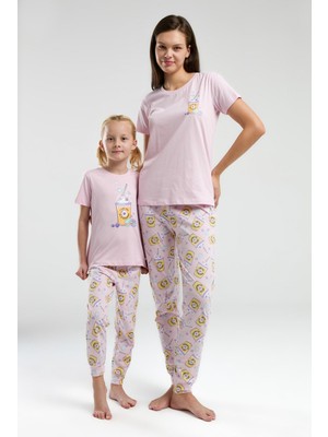 RolyPoly Anne Kız Yazlık Pijama Kombin, Anne ve Çocuk Pijamalar Ayrı Ayrı Fiyatlandırılır