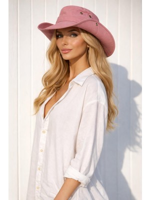 SF Collection Unisex Safari Şapka Katlanabilir Kenarlı Güneş Koruyucu Yazlık Outdoor Bucket Şapka