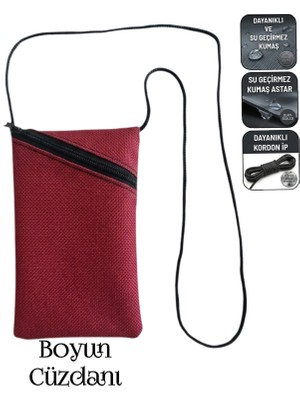 Sevbags Boyun Cüzdanı Ipli Cüzdan 18X11 cm