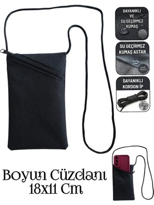 Sevbags Boyun Cüzdanı Ipli Cüzdan 18X11 cm