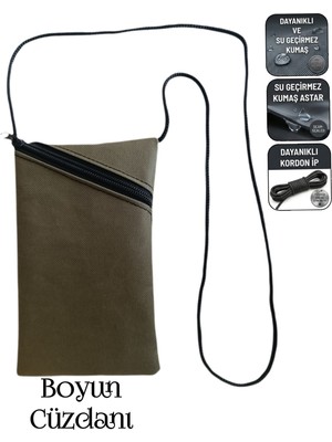 Sevbags Boyun Cüzdanı Ipli Cüzdan 18X11 cm