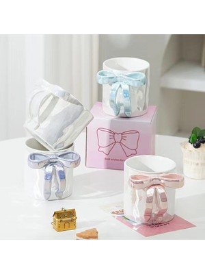 Çerçici Kurdale Motifli Seramik Kupa Bardak