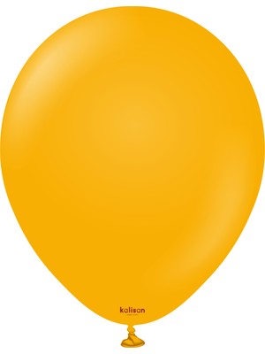Pastel Balon Hardal Renk 10 Adet 12 Inç 30 cm