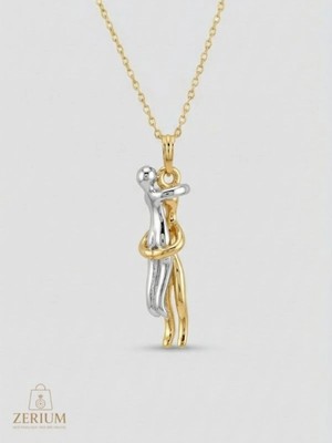 Zerium Bound By Love – Aşkla Bağlı I Kadın Çelik Kolye 316L