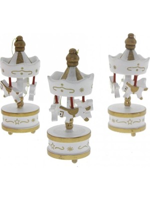 Nexgen Dekoratif 6'lı Beyaz Mini Atlı Karınca