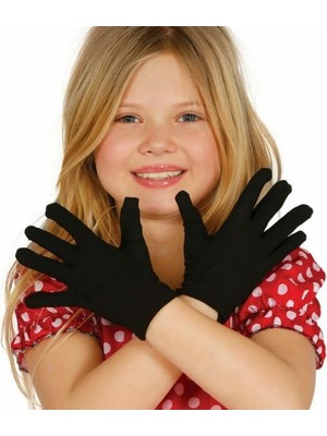 Nexgen Siyah Likralı Bando Gösteri Eldiveni (10 Çift)