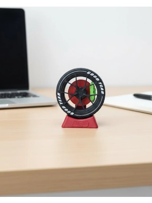 Lims Store Otomobil Jant Görünümlü Ofis Masa Dekoru Hediye Seçeneği