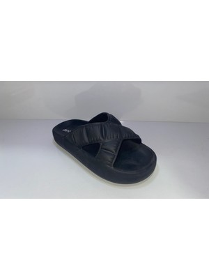 Akınalbella 408 Çapraz Eva Hafif Rahat Kadın Terlik