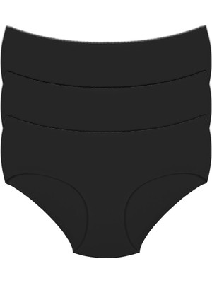 REN 3 Adet Iz Yapmayan Dikişsiz Lazer Kesim Görünmez Külot, Pamuklu Ağ