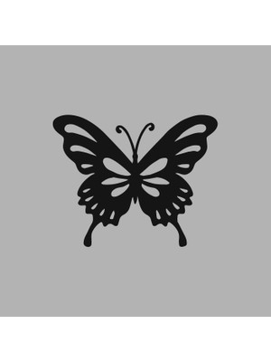 Lims Store Ahşap Işleme Duvar Süsü- Kelebek - 50 cm x 30 cm