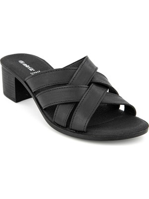 Muya , 33000-ANAGRAM , Anatomik Taban Kadın Alçak Topuklu Şık Terlik