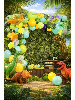 Eng Parti Dünyası 100 Parça Doğum Günü Balon Konsepti - Happy Birthday Seti ENG-B1089