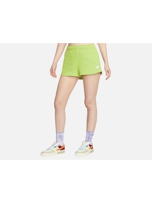 Nike Sportswear Essentials Fleece Yeşil Kadın Şort DZ3511-332