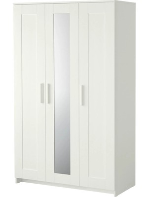 IKEA Beyaz Geniş Kapaklı Gardırop