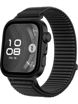 Huawei Watch Fit 3 / Fit 4 / Fit 4 Pro Uyumlu Premium Cırtlı Hasır Kordon – Nefes Alabilen Sport Loop, Ayarlanabilir Hafif ve Konforlu Akıllı Saat Kayışı