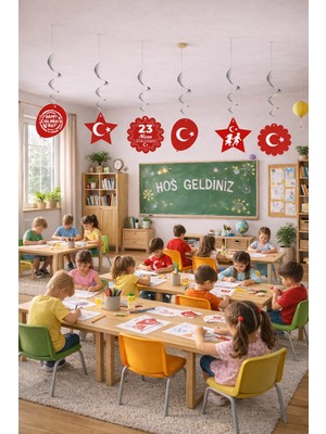 Pairla 23 Nisan Sarkıtı, 23 Nisan Süsleri