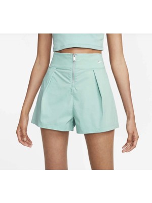 Nike Sportswear Collection Trouser Woven Mavi Kadın Şort FB8326-309