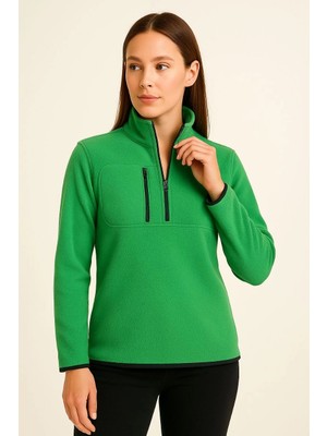 İsmiyle Al Polar Kazak - Yeşil