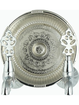 vitrinbanyo Ikili Osmanlı Musluğu ve Hamam Tası Krom