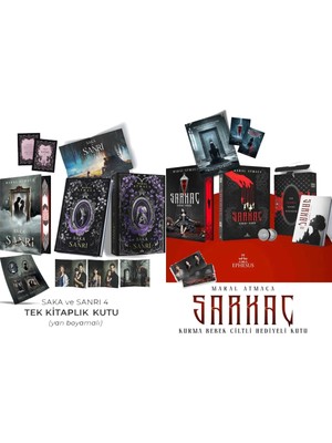 Ephesus Yayınları Saka ve Sanrı 4 Kutulu Yan Boyalı ve Sarkaç 1 Kurma Bebek Yan Boyamalı Hediyeli Kutu