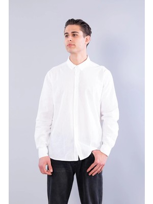 Mckanzie 10134 Cepsiz Keten Gömlek