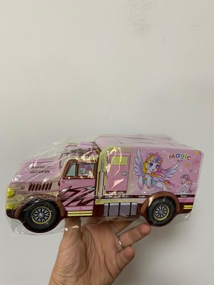 Elif Aksesuar Spage Kamyon Kumbara Pembe 22,5*10CM