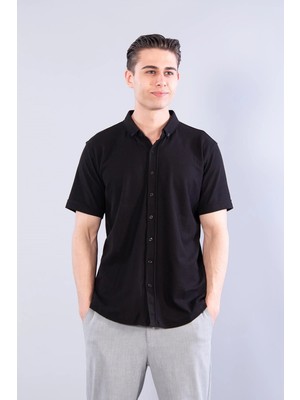 Mckanzie V7070 American Oxford Kısa Kol Gömlek