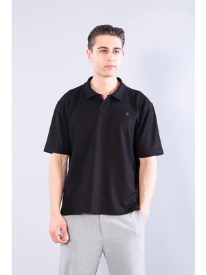 Mckanzie 4029 Yakalı Düğmesiz Modal T-Shirt