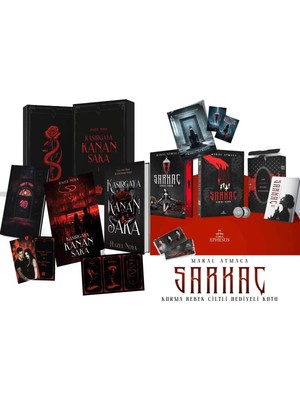 Ephesus Yayınları Kasırgaya Kanan Saka 1 Hediyeli Özel Kutu ve Sarkaç 1 Kurma Bebek Yan Boyamalı Hediyeli Kutu