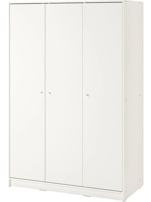 IKEA Beyaz Geniş Kapaklı Gardırop