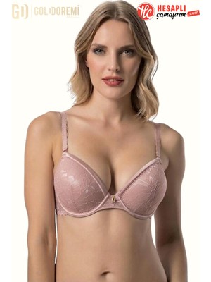 Le Jardin Premium Kadın Bellini Soft Cup Destekli Dolgulu Dantelli Kutulu Tekli Sütyen