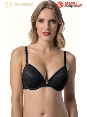 Le Jardin Premium Kadın Bellini Soft Cup Destekli Dolgulu Dantelli Kutulu Tekli Sütyen